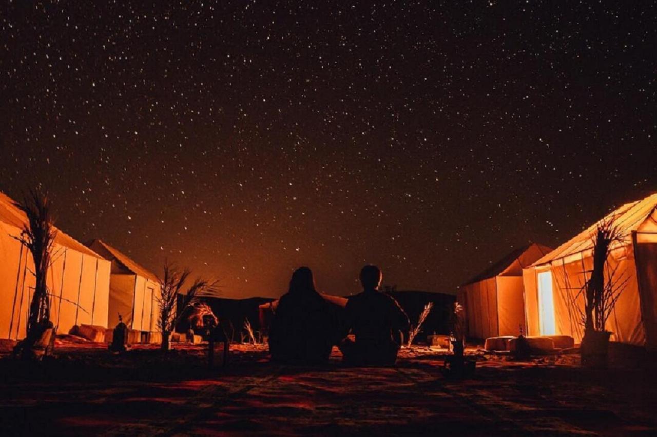 Erg Chebbi Dunes Desert Camp Hotell Merzouga Eksteriør bilde